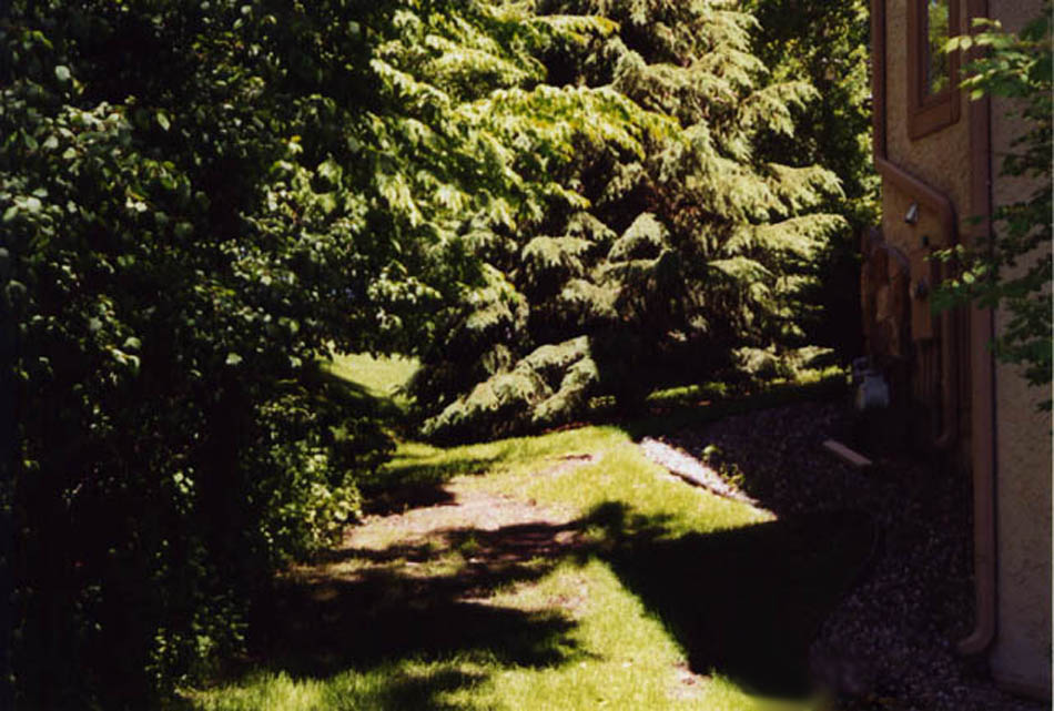 Windsor Block Retaining Wall - Before Photo