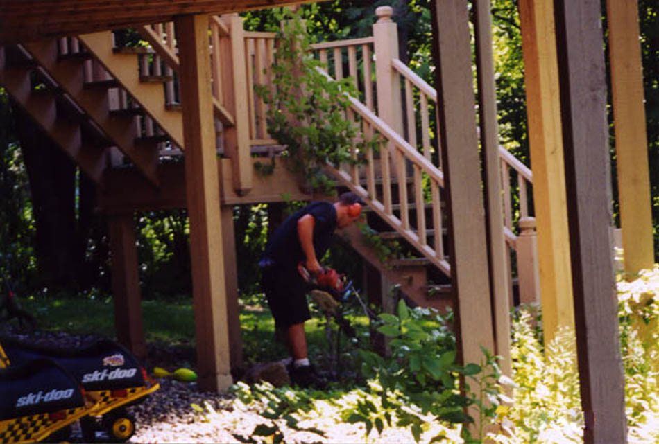 Windsor Block Retaining Wall Project - Day 1