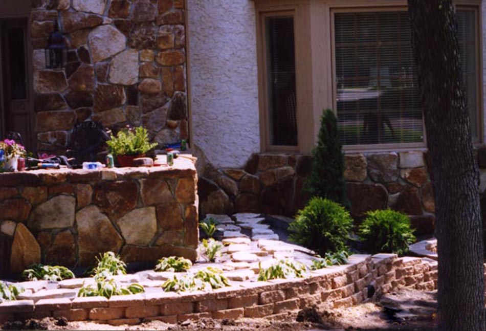 Windsor Block Retaining Wall Project - Day 3