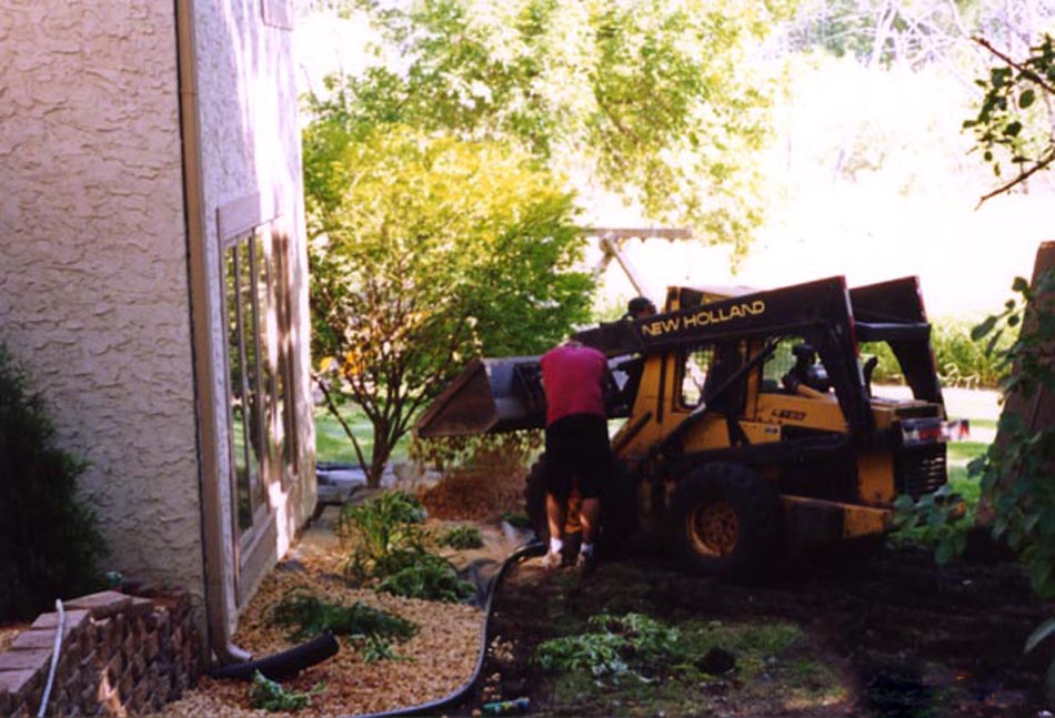 Windsor Block Retaining Wall Project - Day 3