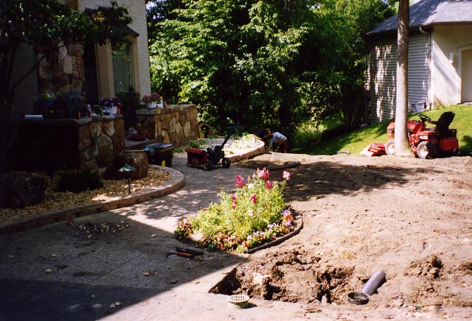 Windsor Block Retaining Wall Project - Day 5