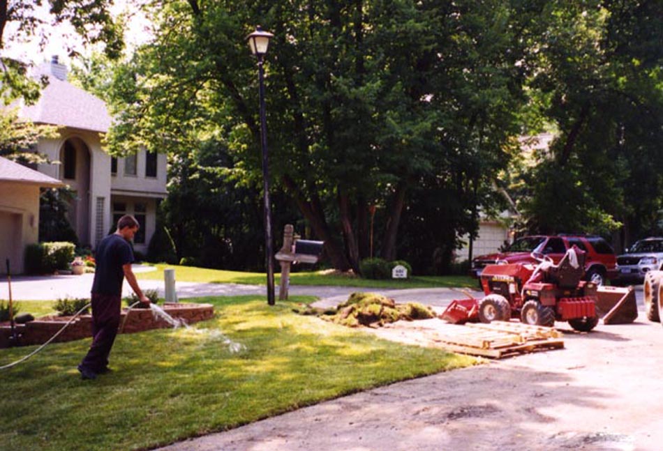 Windsor Block Retaining Wall Project - Day 5