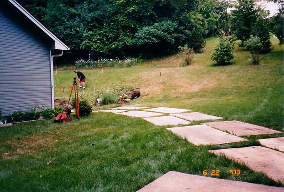 C N'R Lawn N' Landscape - Boulder Wall - Day 1 Photo