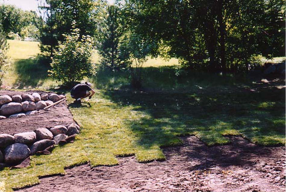 C N'R Lawn N' Landscape - Boulder Wall - Day 8 Photo