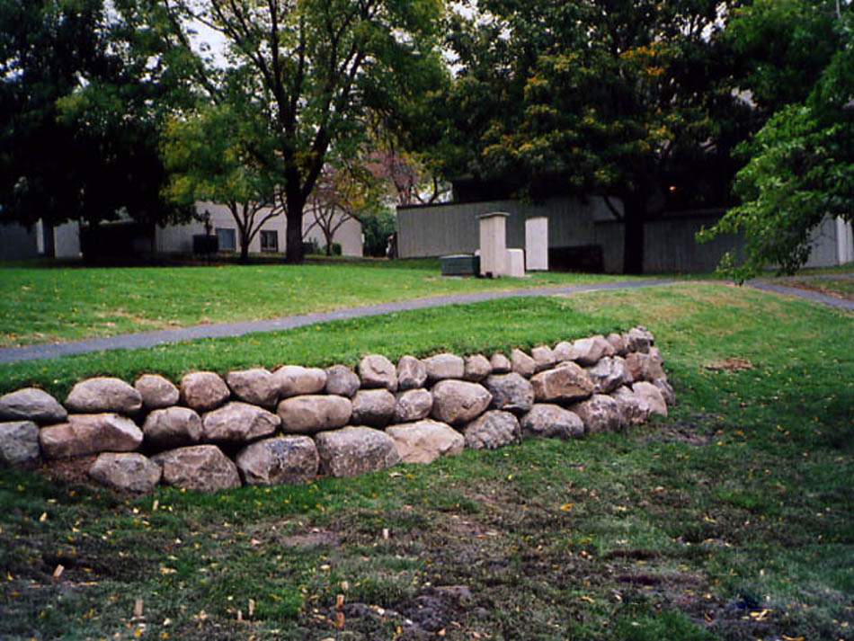 C N'R Boulder Wall - After