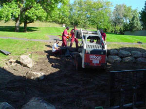 C N'R Boulder Wall - During