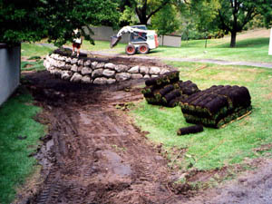 C N'R Boulder Wall - During