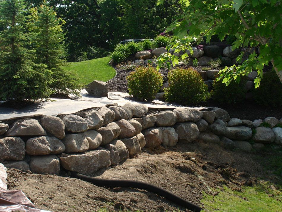 Boulder Wall - During