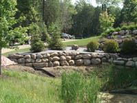 CN'R Boulder Wall - After