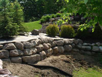 CN'R Boulder Wall - After