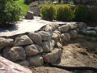 CN'R Boulder Wall - After